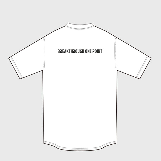 プリントロゴTシャツ(白地)