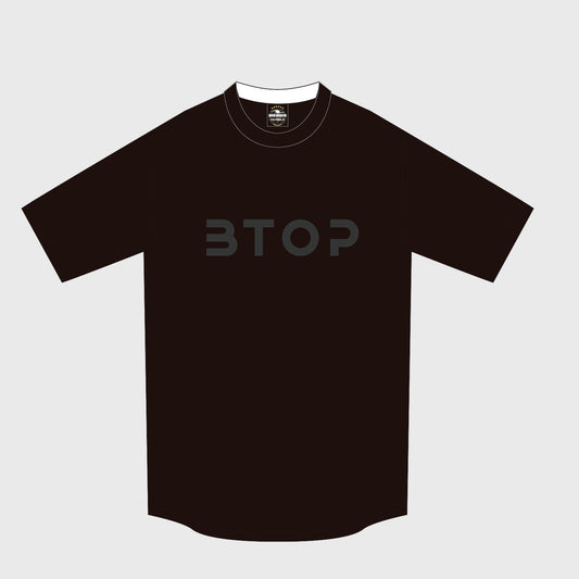 プリントロゴTシャツ(BLACK)